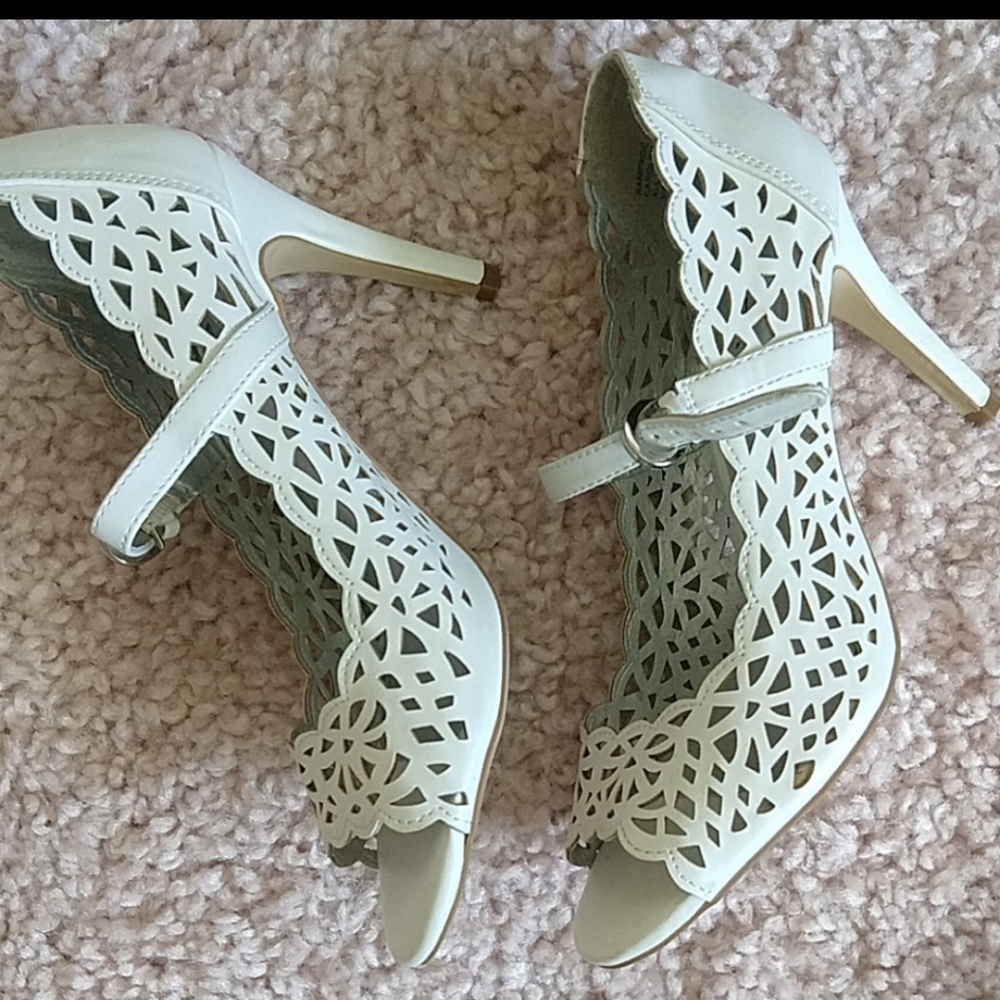 White heels